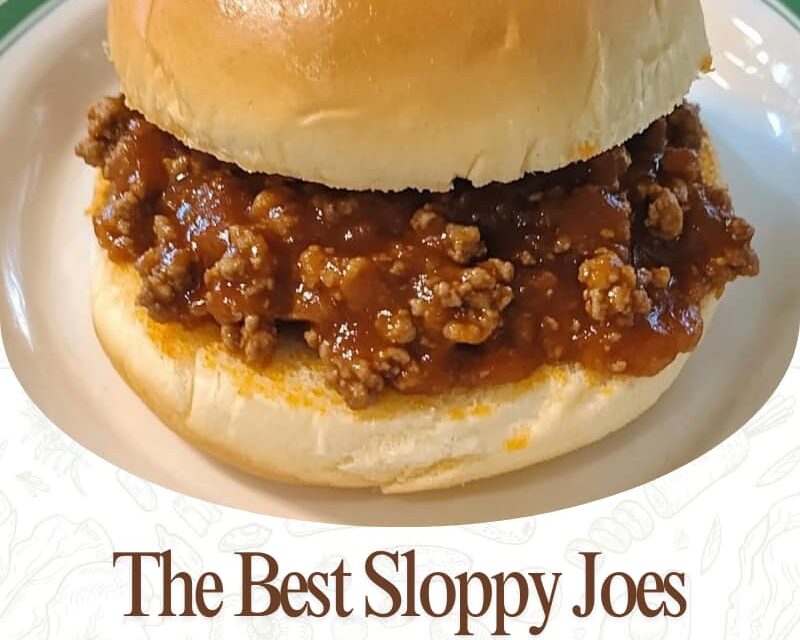 The Best Sloppy Joes